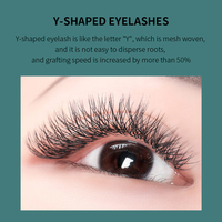 GLAMLASH volume extension de cils vendeur doux faux vison fait à la main c d curl y forme premade fan YY cils