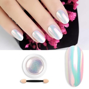 Polvere Glitter per Unghie, Decorazioni per Nail Art con Effetto Laser, Perla e Sirena - Product Image 4