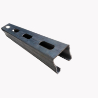 Perfiles de Acero Galvanizado en Forma de C - Técnica de Doblado en Frío, Corte/Soldadura/Doblado, Grado Q235B para Construcción de Edificios