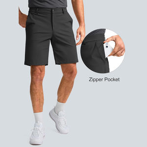 Short de sport personnalisé de haute qualité Joggers Short en polyester à séchage rapide ajusté pour hommes Short de golf évacuant l'humidité pour hommes - Product Image 3