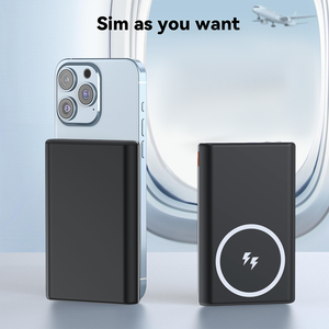 Sạc dự phòng không dây từ tính dung lượng cao 10000mAh với màn hình LED, sạc nhanh hai chiều 15W cho thiết bị di động - Product Image 4