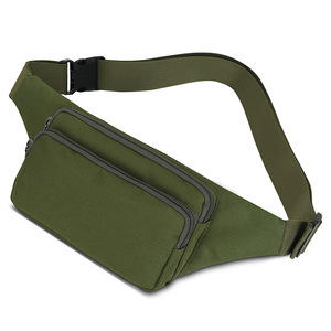 New <b>Waterproof</b> Polyester Sports Outdoor Mobile <b>Phone</b> Waist <b>Bag</b> Trending Fashion Running Belt Cheap Fanny Packs - Product Image 2