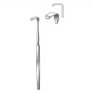 Retractores Delicados de 18 cm (7 Pulgadas), Instrumento Quirúrgico con Hoja de 15x3 mm, Retractor de Tejido de Precisión de Acero Inoxidable, Reutilizable, Médico - Product Image 1