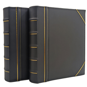 Produzione di Alta Qualità Fatti A Mano Anello Vincolante Album di Foto di Cuoio, in pelle <span class=keywords><strong>collezione</strong></span> di <span class=keywords><strong>libri</strong></span> - Product Image 2