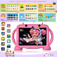 Tablet PC Edukasi Anak Baru 7-inci Android 12 2GB+32GB RAM/ROM Quad Core 1.5GHz USB Type-C Wi-Fi 5GHz Prosesor MTK Drop