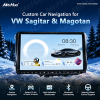 Autoradio avec écran tactile 9 pouces, 4G WiFi DSP, lecteur multimédia automobile, lecteur DVD pour VW Sagitar Magotan