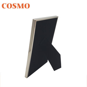 Высокое качество металлическая фоторамка картина висит стол дисплей рамка - Product Image 3