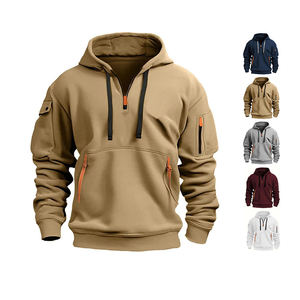 Sweat à capuche zippé en coton tie-dye personnalisé 2025 pour homme, style streetwear et gym, grammage lourd, avec logo frontal et design épaules tombantes, tricoté - Product Image 1