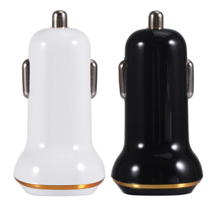 ที่ชาร์จโทรศัพท์ในรถยนต์แบบ USB คู่ คุณภาพสูง คุ้มค่า ขายดีปี 2024 5V2A ชาร์จหูฟัง นาฬิกาอัจฉริยะ และอุปกรณ์อื่นๆได้ - Product Image 5