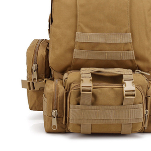 Mochila Táctica de Calidad Premium OEM, Gran Capacidad, Cierre de Cremallera, Duradera, Ligera, Correas Ajustables, Cinturón con Amortiguación de Aire, para Senderismo - Product Image 6