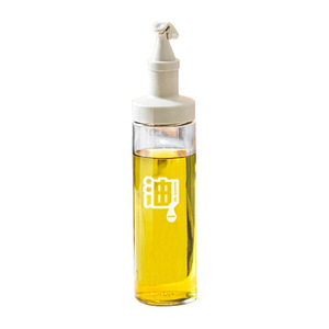 Glass Oil Bottle With Automatic Lid 500Ml Leak Proof For Kitchen Soy Sauce <b>Vinegar</b> <b>Dispenser</b> - Product Image 5