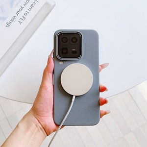 Matte Sand Texture Feeling 360 Full Wrap Protection Magnetic <b>Wireless</b> <b>Charging</b> Shockproof Mobile Phone <b>Cases</b> For iQOO 15 Ultra - Product Image 4