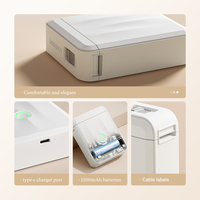 NiiMbot Imprimante d'Étiquettes Thermique Intelligente Portable Mini Connectée Sans Fil Code-Barres D110_M