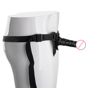 Productos calientes Consolador de silicona suave portátil de silicona Panty Juguete de pene suave para hombres y mujeres Herramienta de masturbación lésbica - Product Image 3