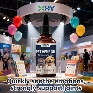 OEM/ODM 100% Hanföl-Extrakt Flüssige Tropfen für Hunde und Katzen Organische Tropfen Hanföl für Haustiere - Product Image 6