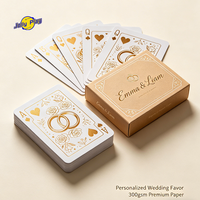 Fabricant professionnel de cartes de poker de qualité casino sur mesure, cartes à jouer imprimées écologiques avec emballage cadeau personnalisé