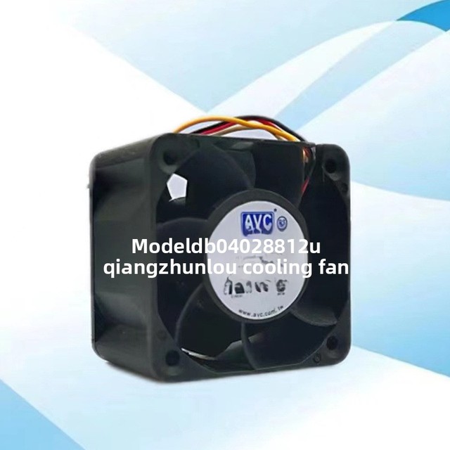 Original AVC 4028 12V0.66A 4cm 4-wire PWM Plastic Blades Server Cooling Fan DB04028B12U Cooling Fan