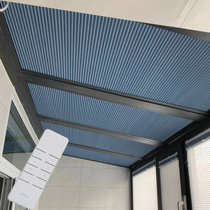 ไฟรวงผึ้งแบบติดตั้งในตัวควบคุมด้วยระบบไฟฟ้าด้วยตนเองสำหรับห้องบังแดด<span class=keywords><strong>ใช้</strong></span>ในร่มรูปแบบแนวนอนสำหรับสวน - Product Image 5