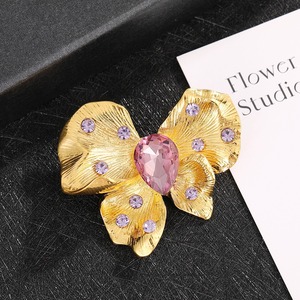 Broche Coccinelle Mignonne en Alliage de Zinc, Forme d'Insecte, Sertie de Pierres, Accessoire de Mode Féminin, Cadeau - Product Image 4