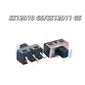 AI-KSEN Kippschalter Einreihig Direkte Einsetzung Patch Horizontal Klein und Mikro Netzteil Schieberegler Band 2/3 Stufen 3/4 Pins - Product Image 5