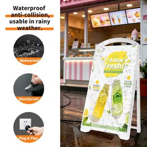 43 Inch Indoor Waterproof Ip65 Digital Advertising Player A-board Portable Signage Kiosk Tp Portable 43 Inch P2.5 Led Display - Product Image 4