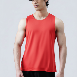 Camiseta sin mangas de verano de alta calidad para hombre al por mayor, camiseta sin mangas deportiva de 100g, camiseta sin mangas de algodón de peso pesado para hombre - Product Image 1