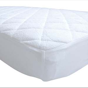 Copri letto di flanella per culla impermeabile in bambù - Product Image 2