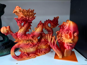 Imprimante 3D FDM multicolore automatique de bureau à double buse <span class=keywords><strong>X2D</strong></span> originale, haute vitesse 600 mm/s, fermée - Product Image 3