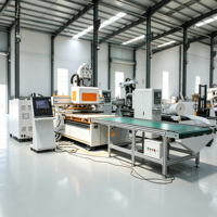 Pusat Pemrosesan Pelabelan Otomatis CNC Router 2130 untuk Panel Furnitur
