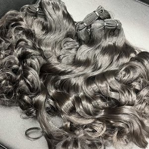 Italy Curly Raw Cambodian Human Hair Bundles Unprocessed Wholesale Hair Raw Virgin Cuticle Aligned Hair Extension Vendor - Product Image 2