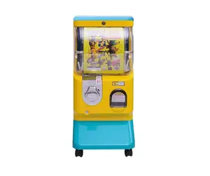 Venta al por mayor mini máquina expendedora de gumball precio barato, máquina expendedora de bolas de goma gumball