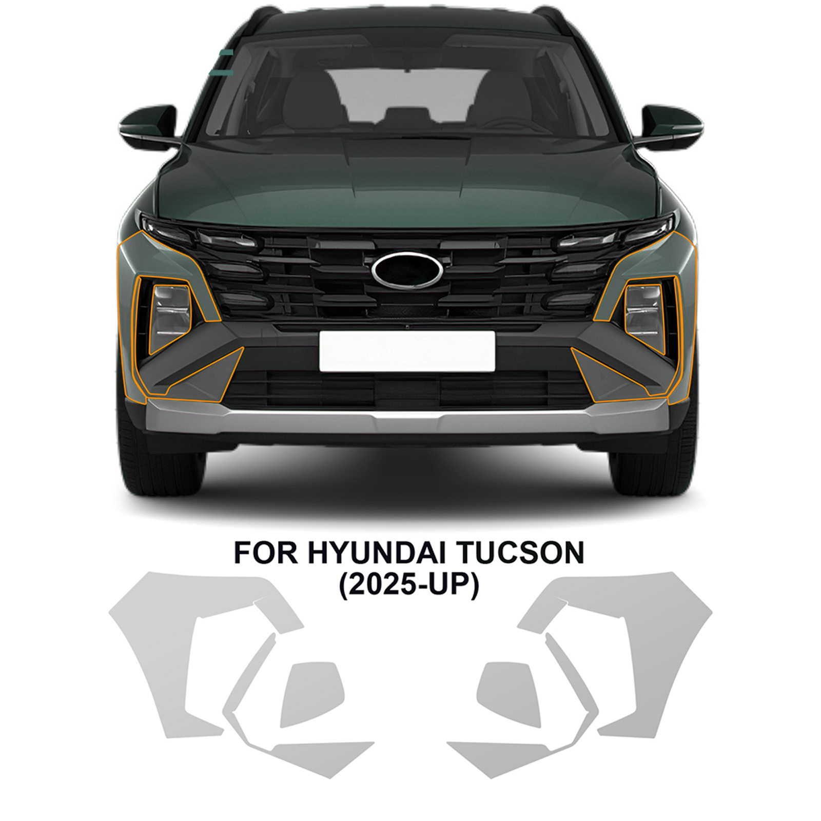 frontal para Tucson
