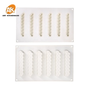 <span class=keywords><strong>Moldes</strong></span> de Silicona <span class=keywords><strong>para</strong></span> Pastel de Mousse con Forma de Ola de 6 Cavidades AK <span class=keywords><strong>para</strong></span> Repostería, <span class=keywords><strong>Moldes</strong></span> <span class=keywords><strong>para</strong></span> Gelatina, <span class=keywords><strong>Moldes</strong></span> <span class=keywords><strong>para</strong></span> <span class=keywords><strong>Chocolate</strong></span> DIY MC-147 - Product Image 4