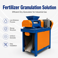 Granulateur d'engrais à extrusion entièrement automatique continu, haute capacité de 3 à 10 kg/h pour matériaux en poudre, transmission stable, facile à utiliser
