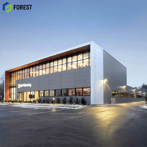 Atelier préfabriqué, hangar préfabriqué, structure en acier industrielle, entrepôt préfabriqué - Product Image 5