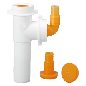 อุปกรณ์เชื่อมต่อแบบ2ทางขนาด40x120มม. สำหรับเครื่องซักผ้าและท่อต่อเครื่องล้างจาน - Product Image 1