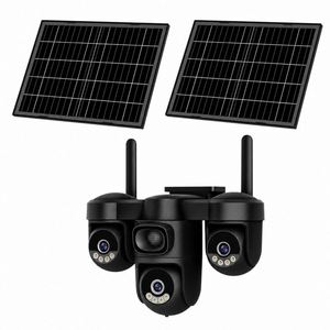 Kit de caméra de sécurité sans fil CCTV, système extérieur couleur pour maison, vision nocturne - Product Image 6
