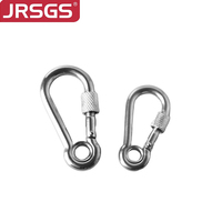 Rich JRSGS — crochet à pression en acier inoxydable, 304/316mm, avec œillet et serrure à vis, vente en gros