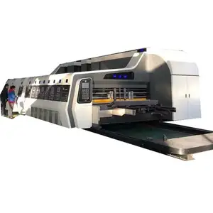 Good price 1400x2200 Whole Vacuum high speed corrugated box flexo printing machine for corrugated carton slotter die cutter