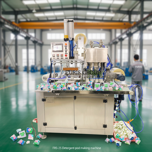 FURIS Automatic Detergent Pod Making Machine Pneumatic Liquid Filling <b>Sealing</b> For Chemical Packaging - Product Image 3