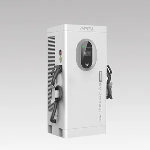 Support au sol pour voiture électrique, 220 v, 160kw, Double pistolet, chargeur, Station de recharge