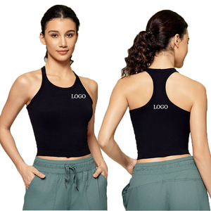 <span class=keywords><strong>Débardeur</strong></span> de yoga personnalisé de haute qualité pour femmes, haut extensible respirant sans coutures, gilet de sport à maintien élevé pour l'entraînement et le fitness - Product Image 1