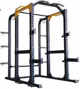 Source Factory Bodybuilding Equipment Power Cage Home Gym Fitness Equipment Squat Rack For Sale