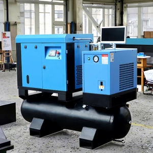 Compressore Industriale a Spirale a Due Stadi da 75KW, Senza Olio, Stazionario, Micro-Compressore d'Aria 380V con Motore Core, Ricustomizzato per Uso Industriale - Product Image 1