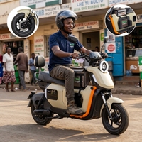 Nouveau modèle d'exportation de scooter électrique U2, véhicule de mobilité personnelle, moto, vélo électrique à deux roues avec batterie.