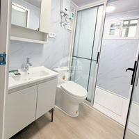 Vente directe d'usine Conteneur en acier extensible de 20 pieds et 40 pieds Maison préfabriquée Pod de couchage Hôtel Appartement Mini-maison convertie