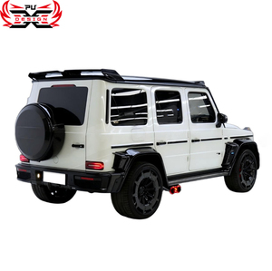 Kit de Carrocería Estilo B para <span class=keywords><strong>Mercedes</strong></span> <span class=keywords><strong>Gwagon</strong></span> W465 W464, Ajuste Perfecto, 2025 G800, Parachoques Delanteros y Traseros, Capó, Cejas de Rueda, Luz de Techo - Product Image 6