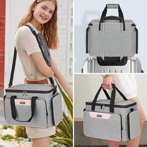 Free sample Large Capacity Double Layer <b>Sewing</b> Storage Tote Bag for <b>Portable</b> <b>Sewing</b> <b>Machines</b> - Product Image 3