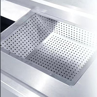 Pemisah Minyak & Air Stainless Steel Komersial VanSenk W26-01 untuk Wastafel Dapur Hotel dan Restoran