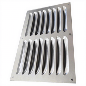 Grille de ventilation en acier inoxydable 304 à installation facile pour bateaux, yachts, grilles murales nautiques, conduits de chauffage, refroidissement et plaque de ventilation - Product Image 3